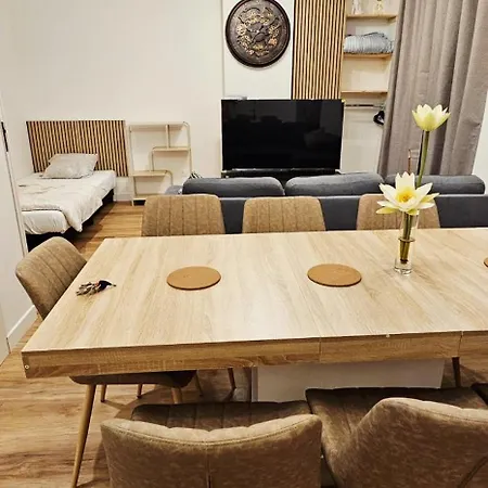 Charmants Proches Centre Ville, 2 Option , 1er 75m2 Avec Terrasse Privee Et 2eme 105m2 Rdc Avec Jardin Privatif , Parking Gratuit Dans Le Rue Lägenhet *